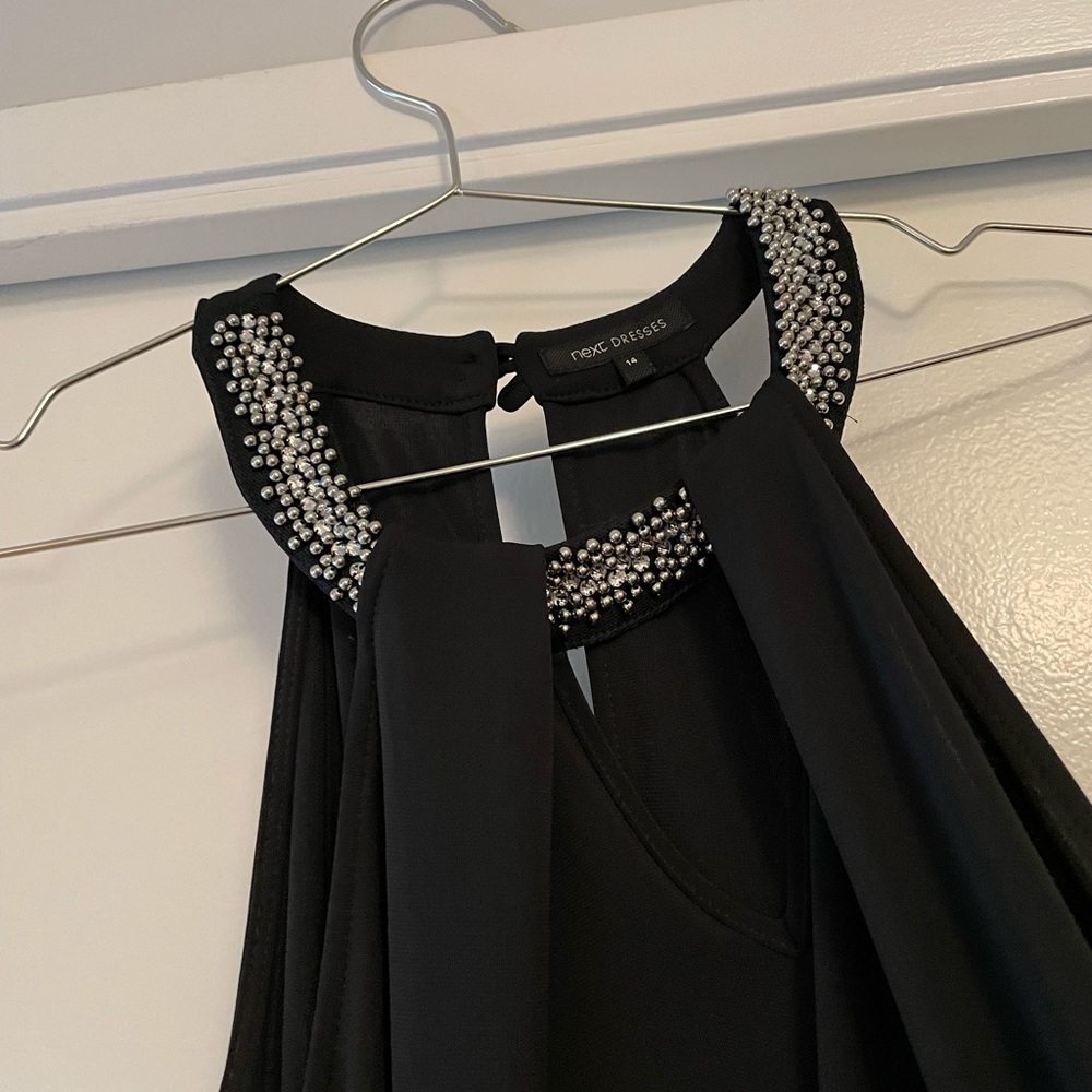 Black floaty dress
